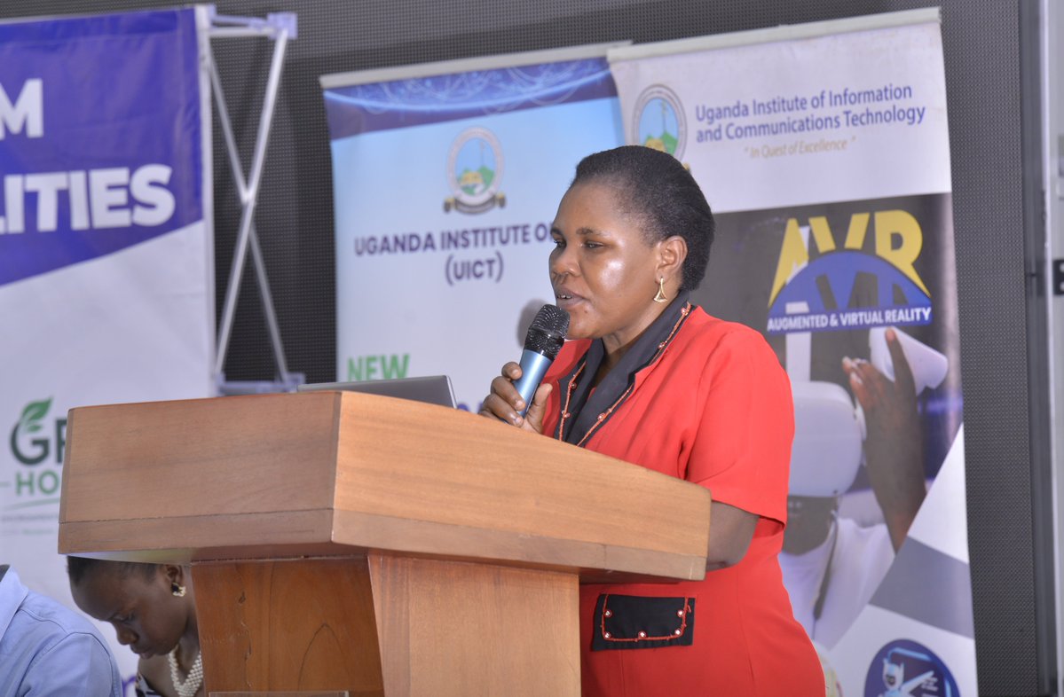UICTug's tweet image. Esther Kyozira, Executive Director of the National Union of Disabled Persons of Uganda (@NUDIPU), emphasized that true #DigitalTransformation must be inclusive emphasizing the need for affordable and accessible assistive technologies and skilling, especially in rural communities.
