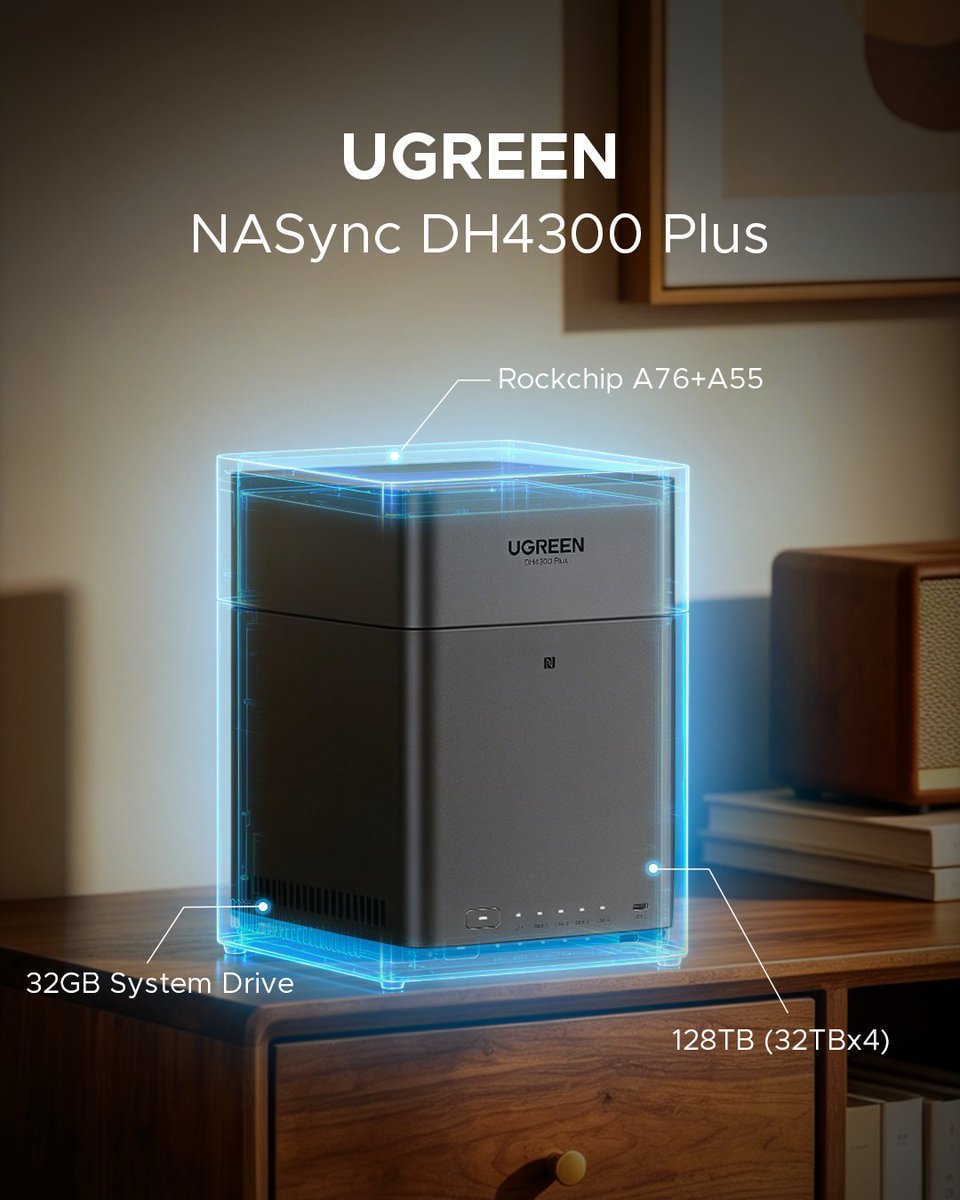UGREENOfficial's tweet image. How much storage and power do you need? It's important to make sure your #NAS has the right specs for how you'll use it. And once you've decided you can save up to 15% for Mother's Day
Learn about the DXP4800 Pro
nas.us.ugreen.com/6FzwZk
#UGREEN #tech #UGREENNAS #UGREENNASync