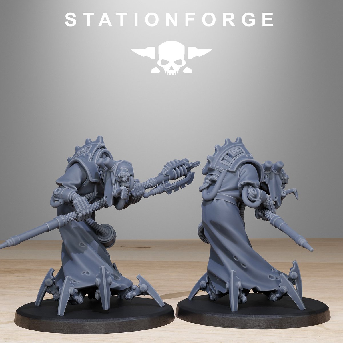 station_forge's tweet image. Old age is a luxury in the wasteland. 
Meet the Scavenger Elders. These veterans have seen it all and survived every horror the ruins could throw at them. 
myminifactory.com/object/3d-prin…
#miniature #3d #ttrpg #wargaming #fantasy #art