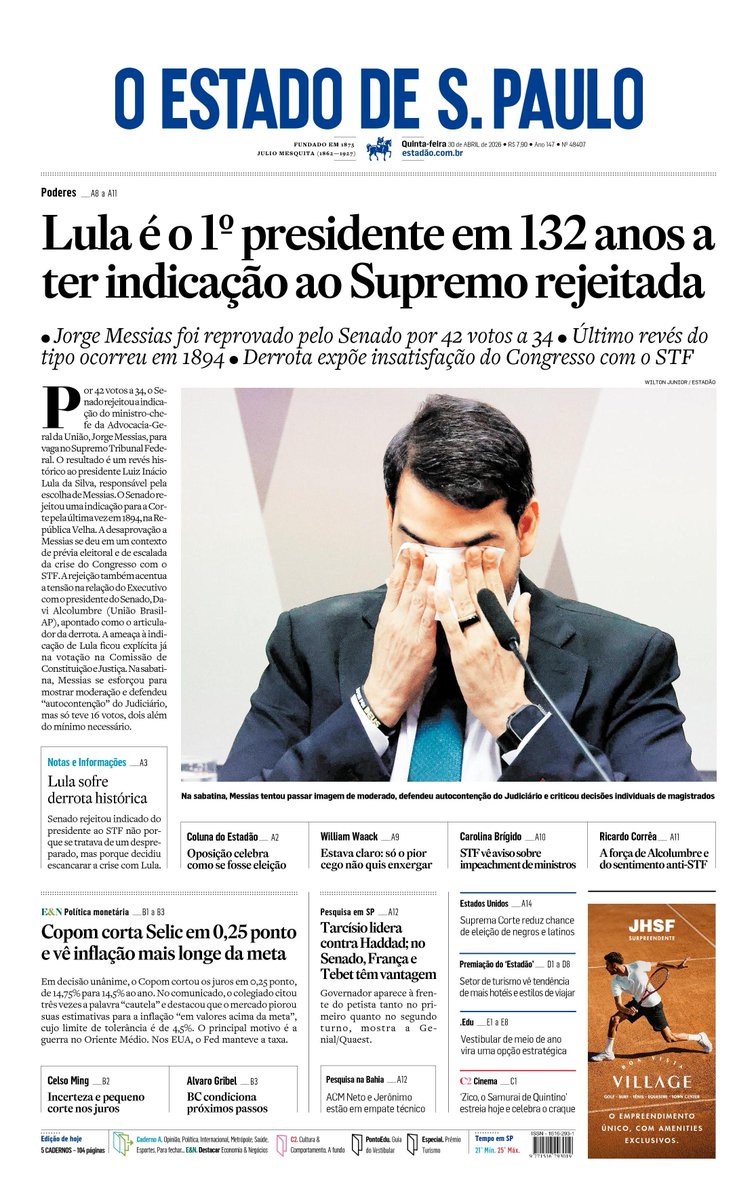 Estadão 🗞️ tweet media