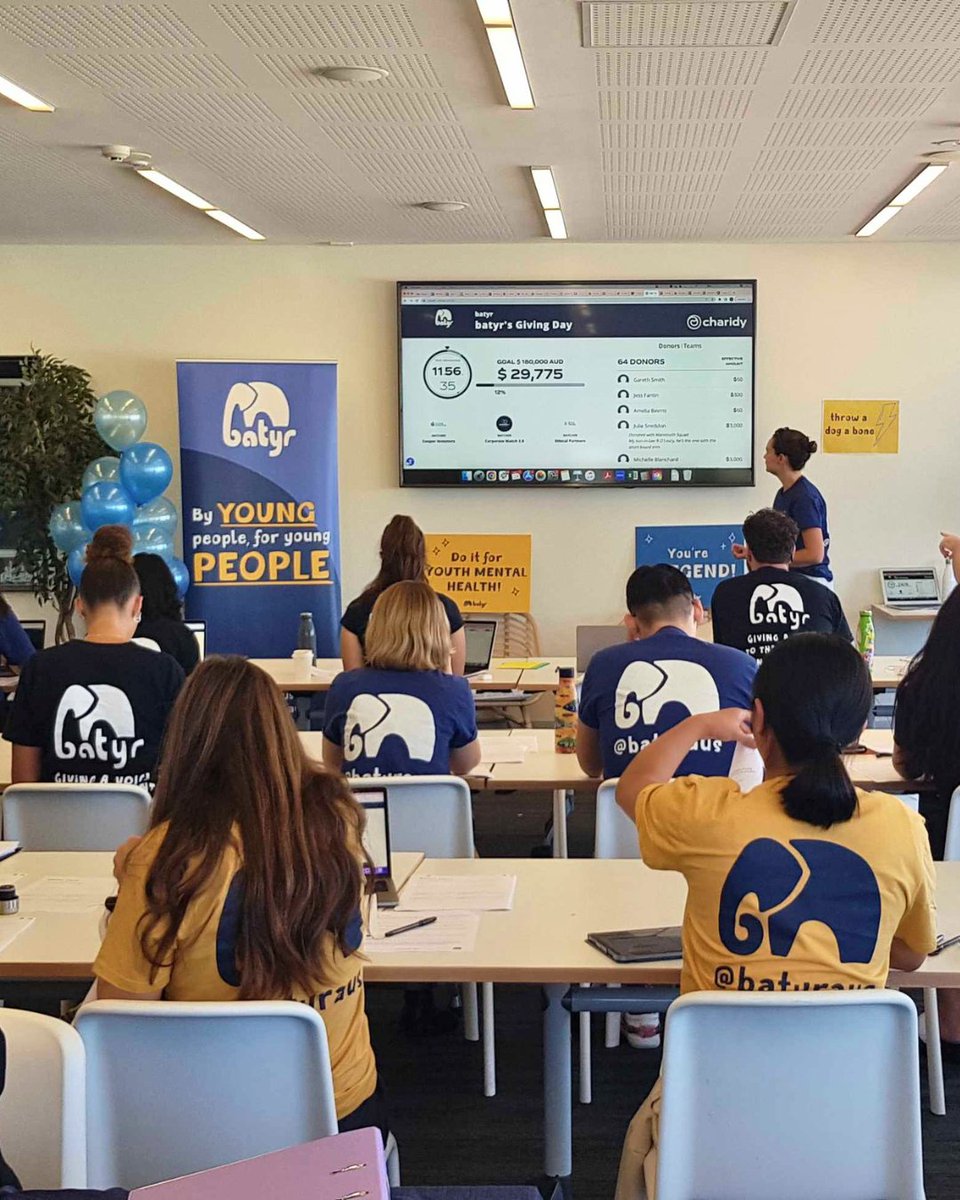 batyrAus's tweet image. If you’ve been waiting for a sign to get involved with batyr… this is it 👀

Giving Day, Sydney Marathon, @smashcon &amp;amp; Blue Tie Ball are coming up 💥

Join our volunteer crew &amp;amp; be first to hear about opportunities: batyr.com.au/page/165/get-i… 

#volunteering #sydney #mentalhealth