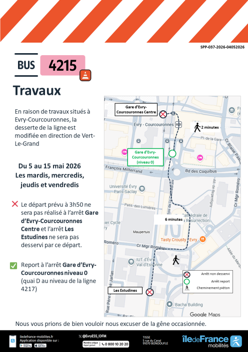 Bus Evry Centre Essonne tweet media