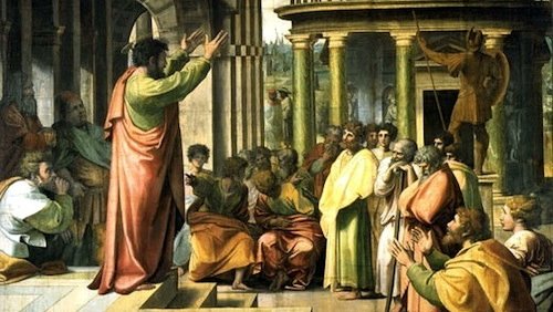 FrEmJay85's tweet image. #StJohnChrysostom ponders #Acts 13:23 on Thursday after #EasterSunday 4, “Notice how [Paul] weaves his discourse from things present and from the prophets. Thus he says, “from [this man’s] seed according to the promise,” and…”
#Catholic #Dailymass patrolo.gy/c7x