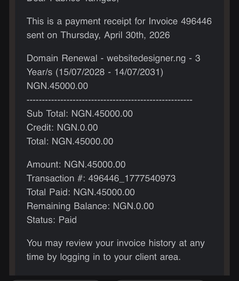 Website Designer Nigeria tweet media