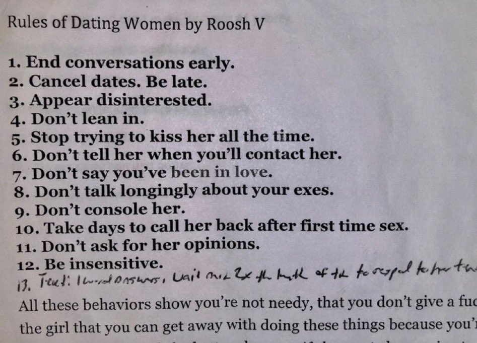 FWPlayboy's tweet photo. Never forget the weird Roosh V you know now. 
Was at one time a first class, globe trotting, Persian, pussy plunderer, dolling out real world, easy to apply, actionable get laid advice. https://t.co/BUeSKSzUJH