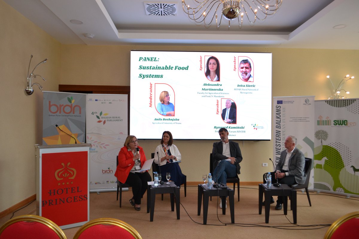 SwgRrd's tweet photo. SWG contributes to advancing rural dialogue at the 4th Balkan Rural Parliament 🌱 A key highlight was leading thematic work on generational renewal in rural areas, in collaboration with the APD SEE project. Strengthening the future of rural communities! #apd_see https://t.co/VZX8Lt6Gin