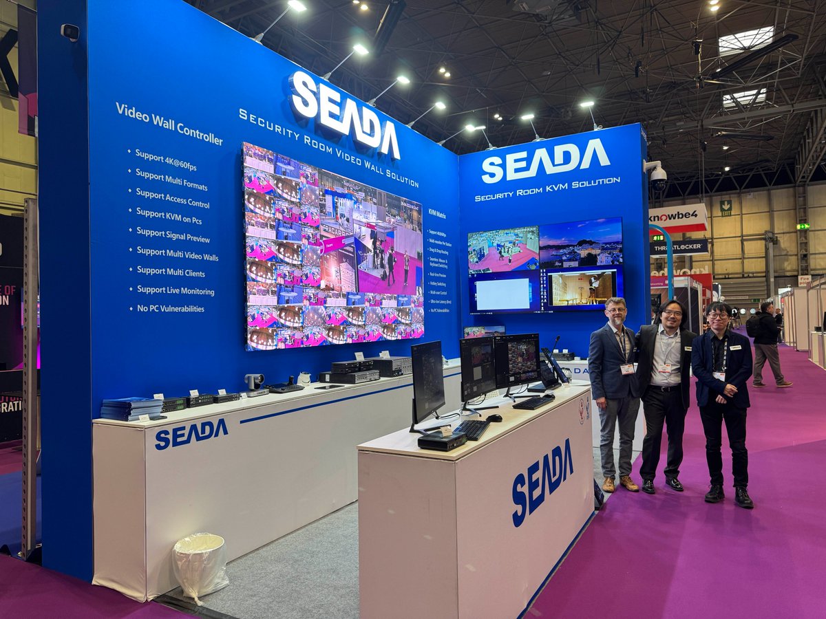 SeadaTechnology's tweet photo. 🌟 Final Day at Pro Integration Future Europe! 🌟

It’s been a fantastic event so far, and there’s still time to visit us. Come by our stand to chat with our experts and get hands-on demonstrations of some of our AV solutions.

📍 Stand 5/N90, Hall 5
📍 NEC Birmingham

#ProAV https://t.co/Rrbhbo1cPa