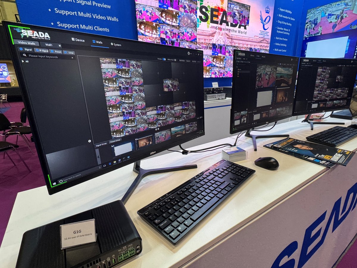 SeadaTechnology's tweet photo. 🌟 Final Day at Pro Integration Future Europe! 🌟

It’s been a fantastic event so far, and there’s still time to visit us. Come by our stand to chat with our experts and get hands-on demonstrations of some of our AV solutions.

📍 Stand 5/N90, Hall 5
📍 NEC Birmingham

#ProAV https://t.co/Rrbhbo1cPa
