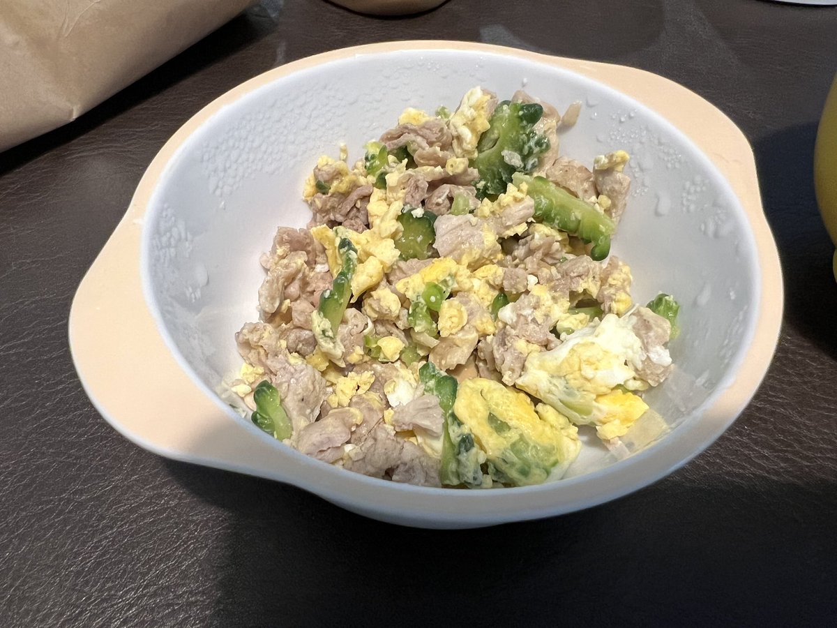 Kappy_noo's tweet photo. ゴーヤチャンプル完食👏🏻
すごいな https://t.co/i6ngmp1Nmp