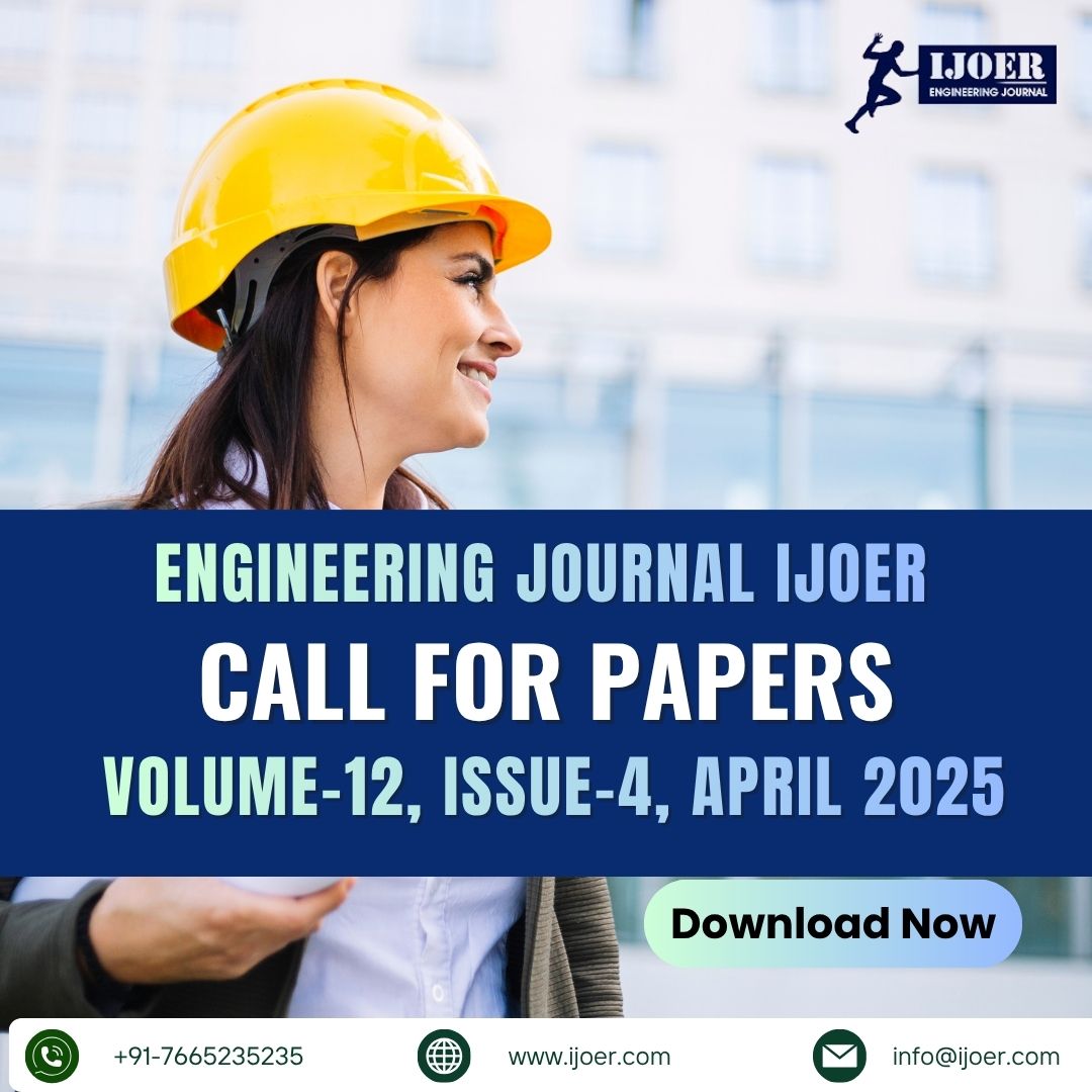 ADPublications's tweet image. New horizons in engineering research. Volume 12, Issue 4 – April 2026 is now live. ⚙️📚

🔗 ijoer.com/issue-detail/i…

#engineeringresearch #materialscience #agriculturaltechnology #mechanicalengineering
