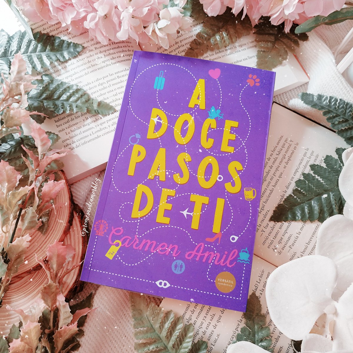 NovelaRomantica's tweet photo. ➞ #Reseña de @Manoli_Castillo
➞ A doce pasos de ti de #CarmenAmil
➞ Editorial: @edversatil
➞ Link de la reseña completa: https://t.co/04B3PJmPTV https://t.co/Z8SRw2D47K