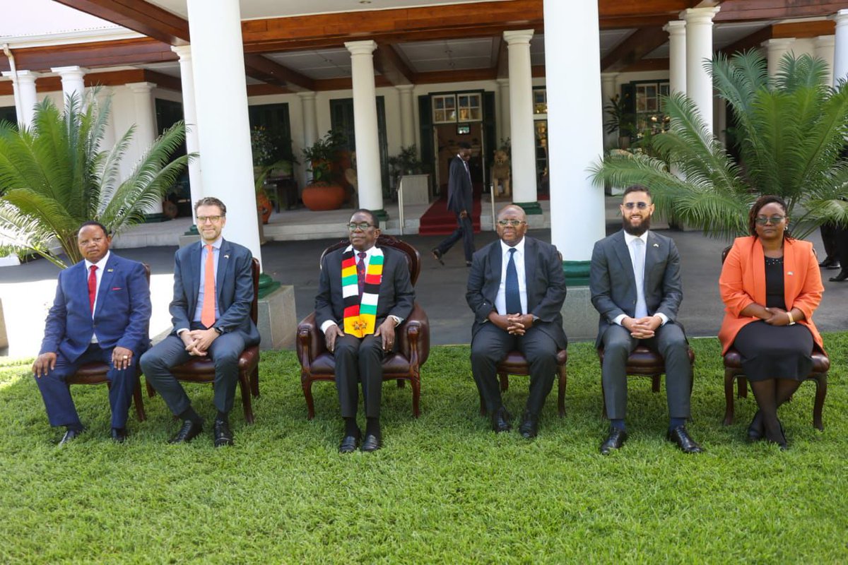 President of Zimbabwe tweet media