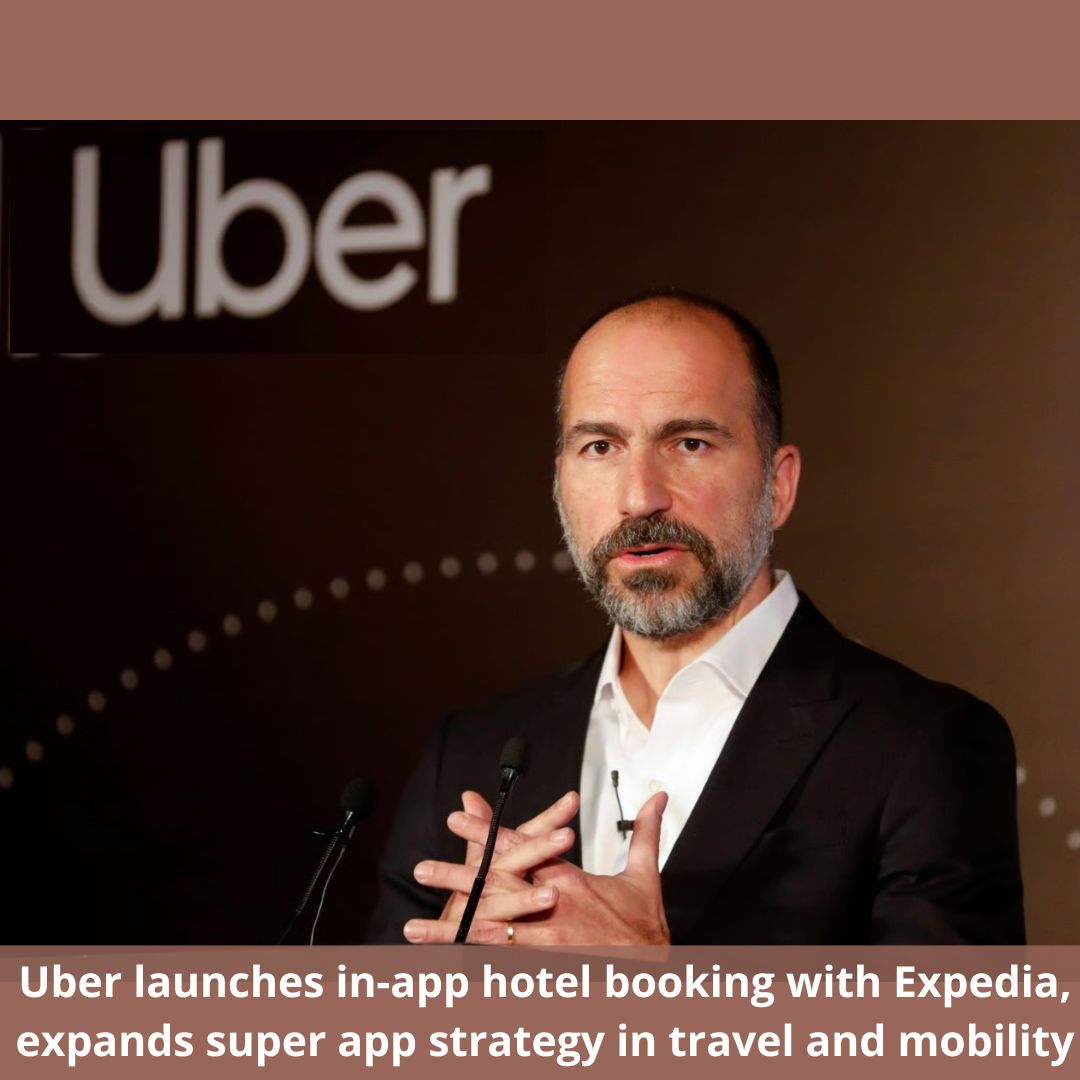 businessreviewL's tweet image. @Uber launches in-app hotel booking with @Expedia, expands super app strategy in travel and mobility

Read more :- buff.ly/Cxa55ne

#HotelBooking #SuperApp #TechIndustry #TravelServices #TravelTech
