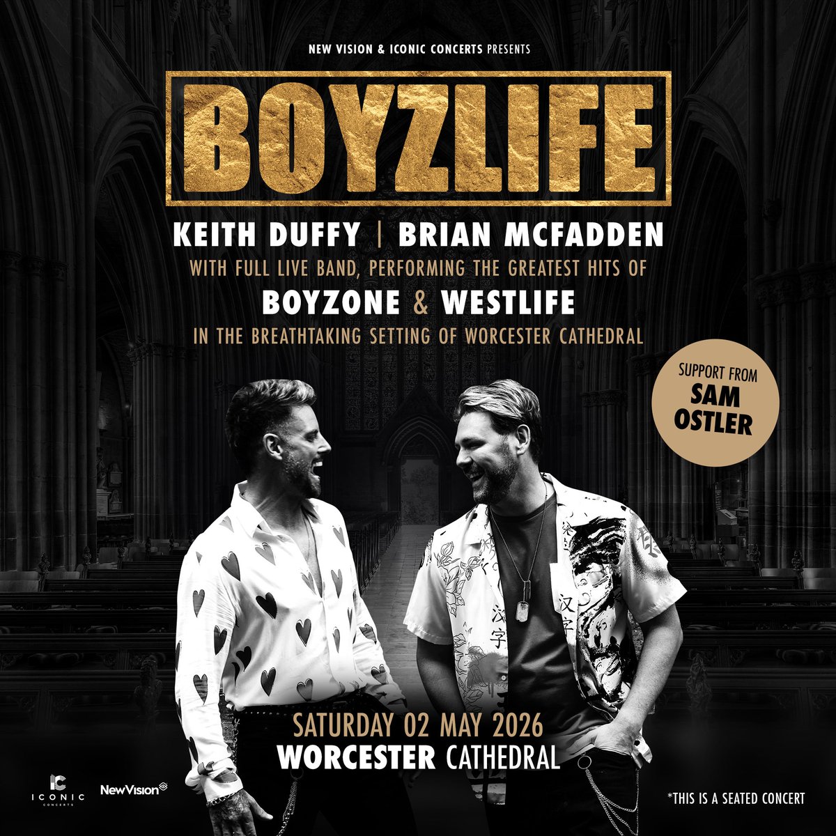 samostlermusic's tweet image. 📆 Counting down the hours… #Saturday night we light it up with Boyzlife 🚀 Big tunes, big crowd, BIG vibes - don’t miss it. #WorcesterCathedral