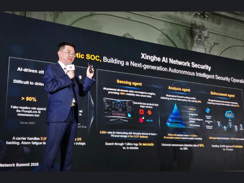 BRMupdates's tweet image. Huawei unveiled Xinghe AI Network Security Agentic SOC, designed to help enterprises build next-generation autonomous security operations and support digital transformation across industries.
tinyurl.com/88tfcvc6
#BRM #Huawei #XingheAI #AgenticSOC #HiSecLLM #AInetwork