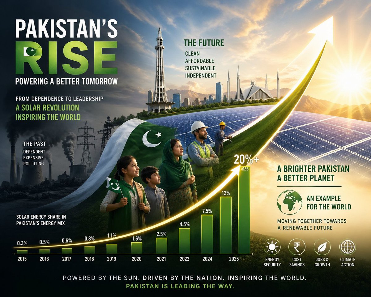 pakco_updates's tweet image. #Editorial
#Pakistan was in limelight after its citizens resorted to a #SolarPower revolution, to avoid being charged the highest in the region for grid-#electricity. The #Solar surge helped Pakistan mitigate energy costs, though #Islamabad now tries to bring people back to grid.