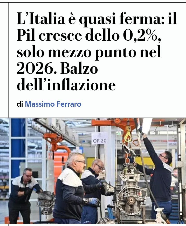 Non solo longevità.
Il #governoMeloni batte record ogni giorno.