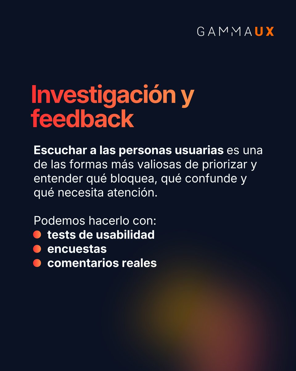 GammaUX's tweet photo. #𝗖𝗿𝗶𝘁𝗲𝗿𝗶𝗼𝗚𝗮𝗺𝗺𝗮𝗨𝗫 | 𝐏𝐫𝐢𝐨𝐫𝐢𝐳𝐚𝐫 𝐦𝐞𝐣𝐨𝐫𝐚𝐬
Para priorizar mejoras en UX conviene equilibrar:

- impacto en el usuario
- esfuerzo de desarrollo
- objetivos de negocio

Estas #herramientas nos proporcionan una base para tomar mejores decisiones. https://t.co/SbzizcqN0S