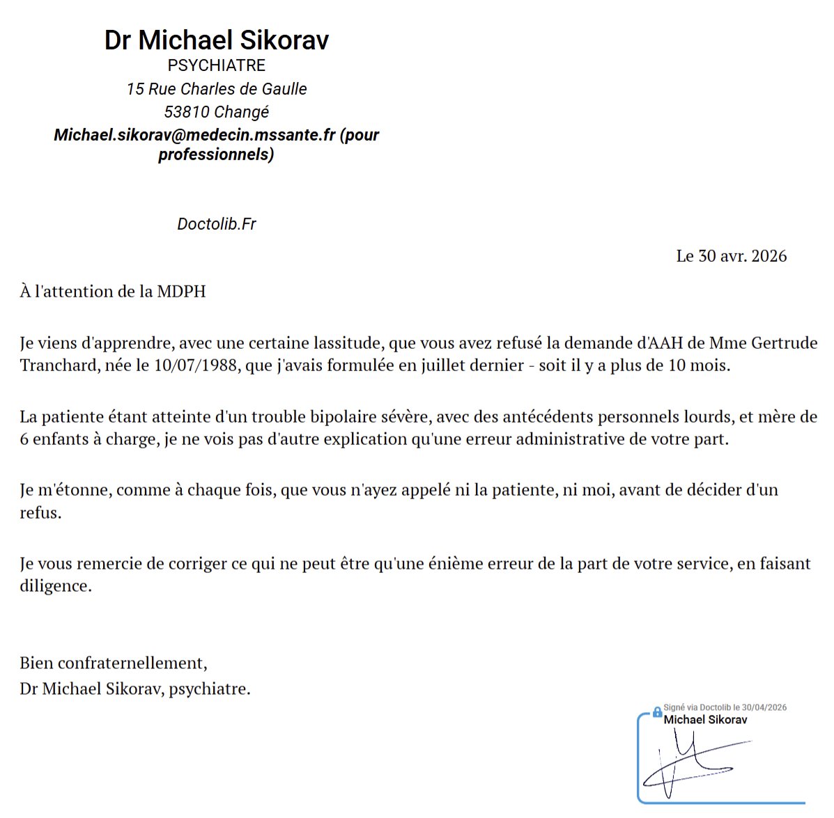 M.Sikorav MD tweet media