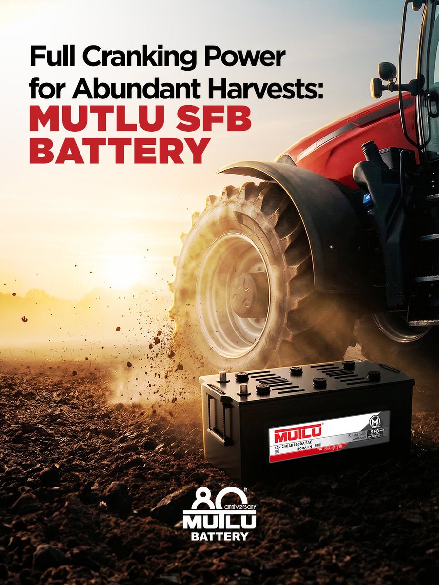 Mutlu Battery tweet media