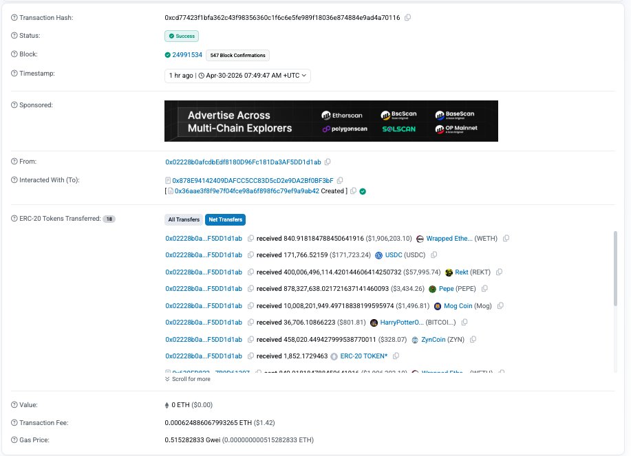 PeckShieldAlert tweet media