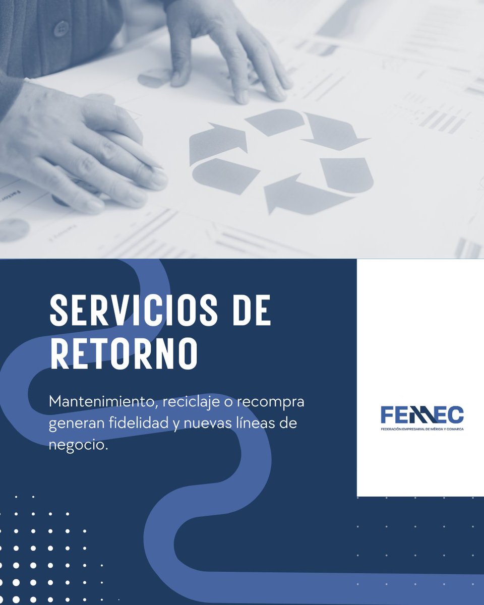 FemecMerida's tweet photo. ¿Cómo tu empresa puede ganar con la economía circular? ♻️
3 formas concretas de aplicarla 👇:
🔹 Reutilización de recursos: aprovechar materiales, productos o subproductos para crear nuevos servicios o artículos reduce costes y genera ingresos adicionales. https://t.co/WsiwOJDIEA