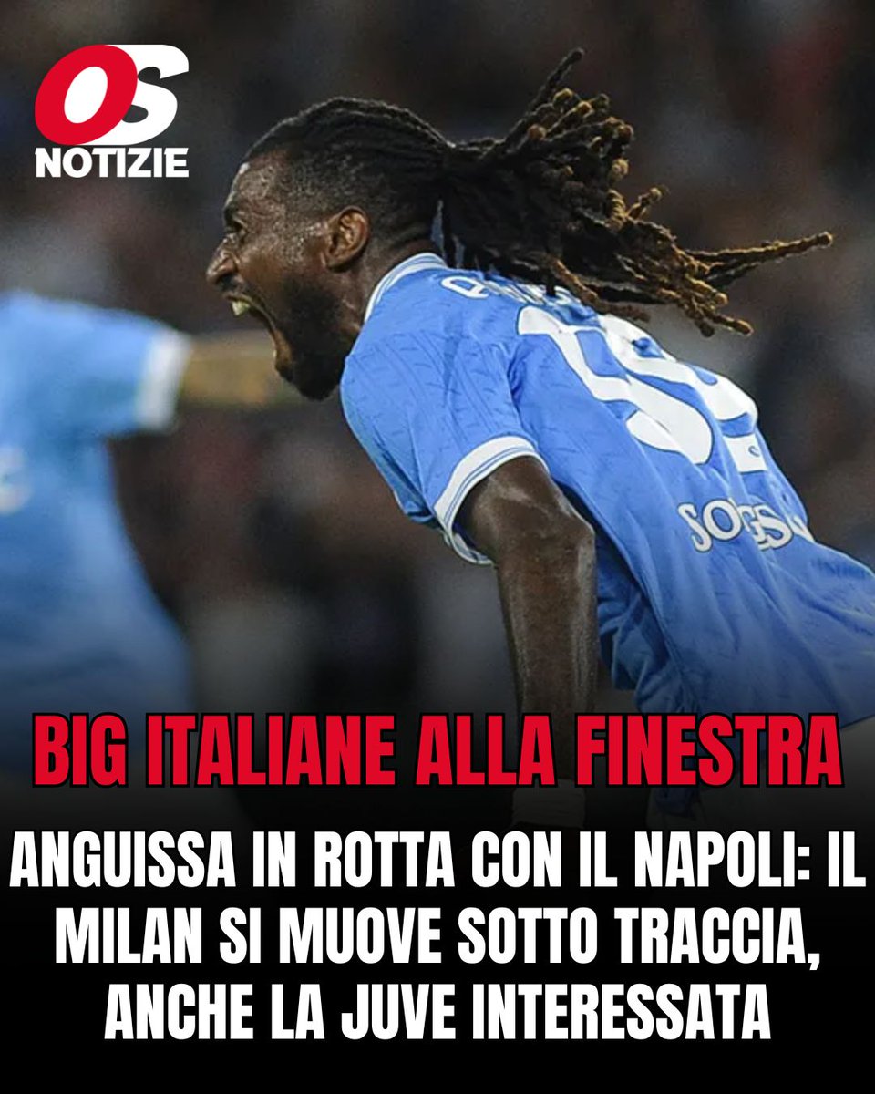 OggiSportNotiz2's tweet image. Il #ACMilan si muove per #Anguissa, sempre più lontano dal #SSCNapoli. Anche la #Juventus è interessata, visto la stima che #Spalletti ripone per il centrocampista dei partenopei.