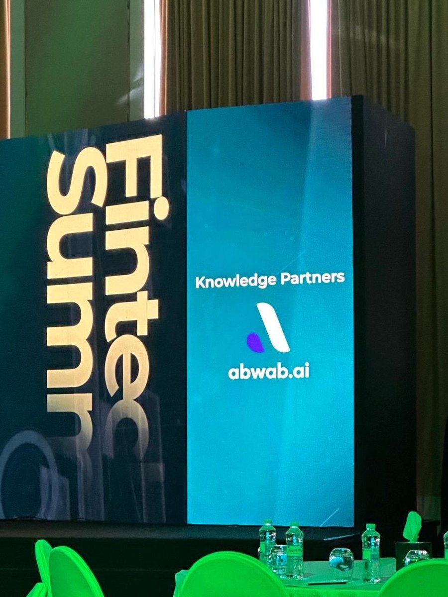 abwab_ai's tweet photo. @abwab_ai at @WFTSummit ME 2026 🇯🇴

As Knowledge Partner, we saw one thing clearly: the future of fintech in MENA depends on smarter, AI-driven infrastructure.

We’ve built exactly that; powering SME financing at scale.

#FintechSummitME #AbwabAI #SMEFinance https://t.co/d9JRPvCnta