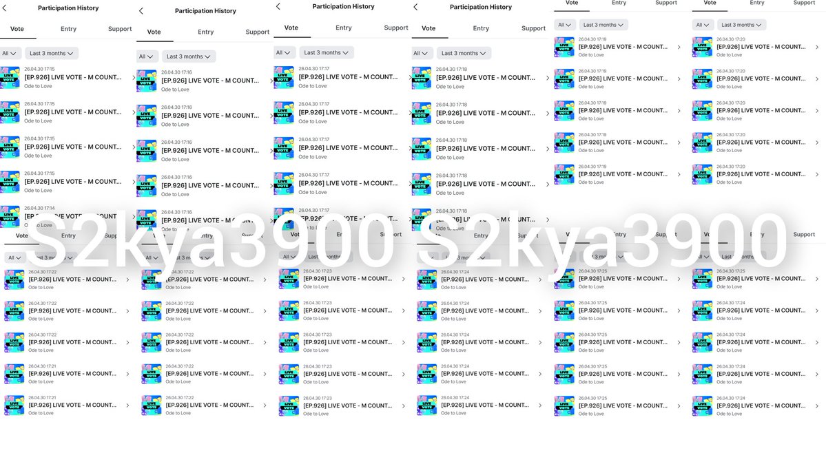 S2 votes MENTION after DM wts MCD VOTES tweet media