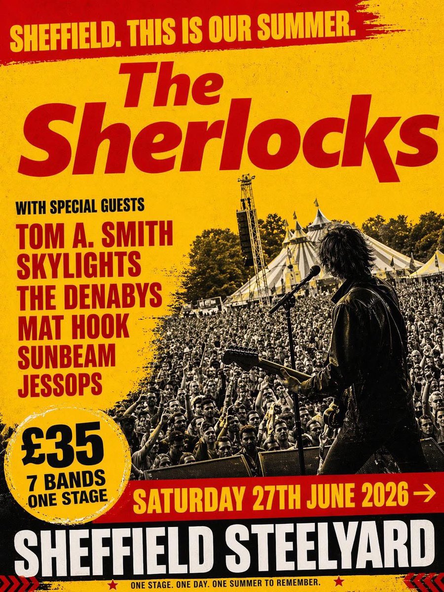 The Sherlocks tweet media