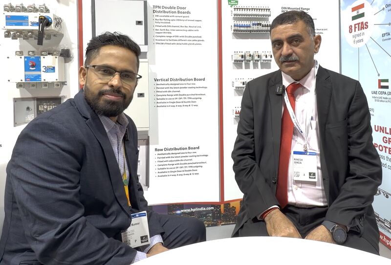 OEMUPDATE's tweet image. At HANNOVER MESSE 2026, Rakesh Juneja, General Manager at HPL Electric &amp;amp; Power Ltd, spoke to OEM Update Magazine and EPR Magazine on aligning Indian manufacturing with European standards and future-ready technologies.

 #HPLElectric #SmartGrid #EUIndiaTrade #SCADA