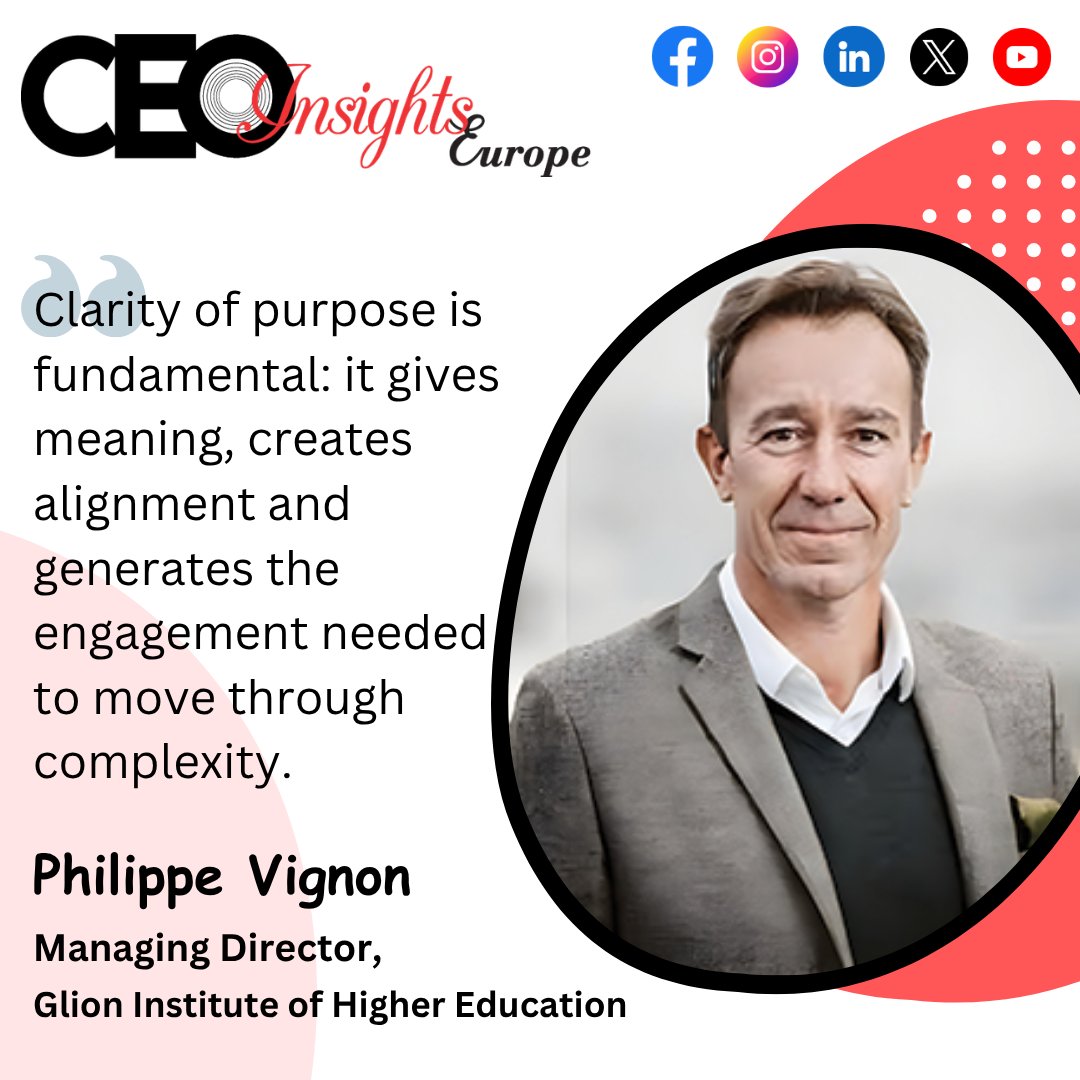 CEOInsightsEU's tweet image. Aligning Stakeholders for Successful Industry Transformation

Philippe Vignon, Managing Director, Glion Institute of Higher Education

Read More: lnkd.in/gM7J2Zks

#globallyexperienced #businessdevelopment #emotionalintelligence