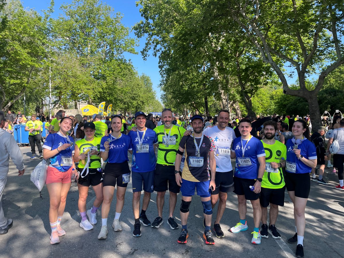 betacae's tweet image. 20th “Alexander the Great” Marathon

On Sunday, April 26, we proudly took part in the 20th “Alexander the Great” Marathon, alongside our colleagues, their families, and partners, as we do every year!

#Marathon #TeamSpirit #RunningTogether #AlexanderTheGreat #BETACAE #Cadence