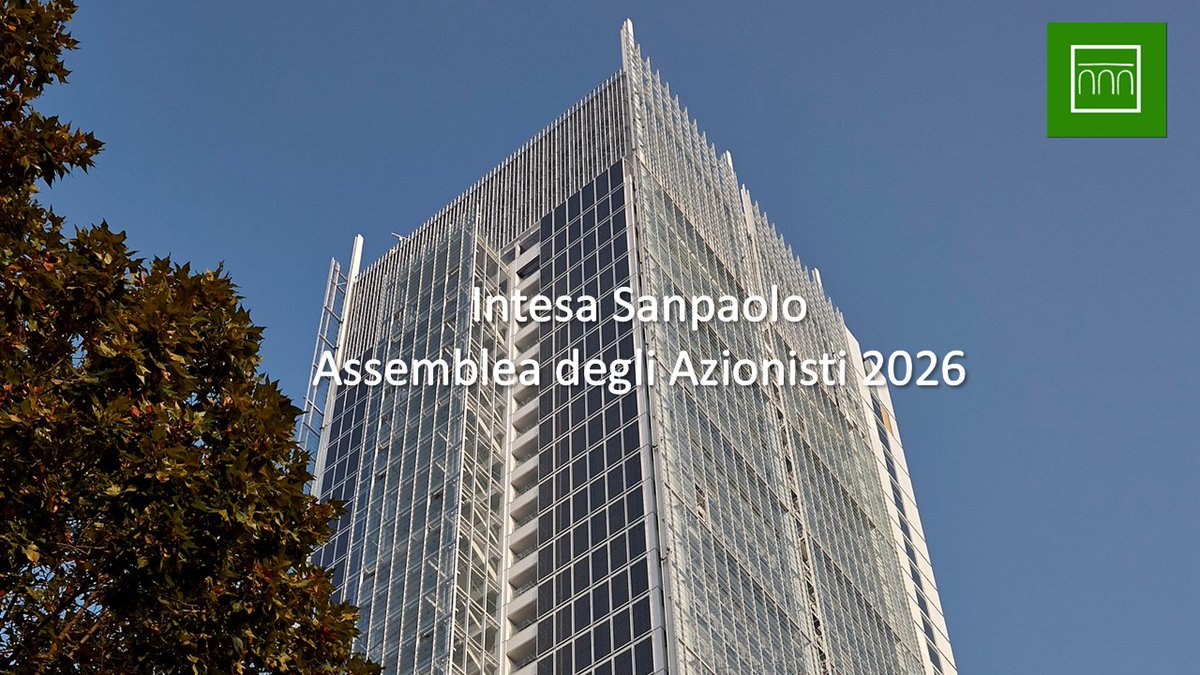 intesasanpaolo's tweet image. 🟢 #IntesaSanpaolo #Investors #Financial  Leggi la lettera agli Azionisti del Presidente del Consiglio di Amministrazione di Intesa Sanpaolo Gian Maria Gros-Pietro qui: (parte ordinaria punto 1)
🔗group.intesasanpaolo.com/it/governance/…