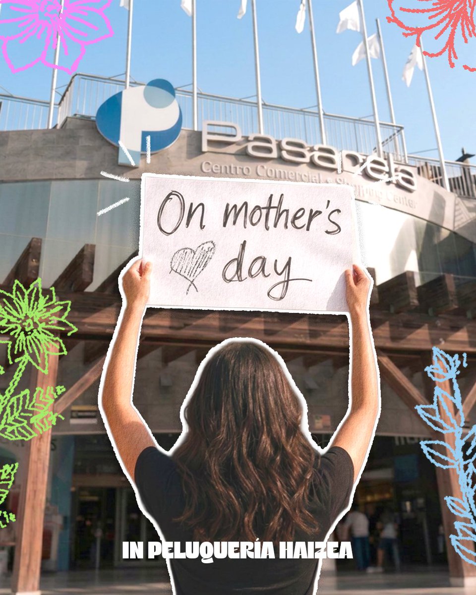 Pasarela_CC's tweet photo. The perfect gift for Mother’s Day?
A good hair day. 💆🏻‍♀️ ✂️

Take her to Peluquería Haizea in Centro Comercial Pasarela , because she deserves to feel beautiful everyday. 🌸

¡Estamos en Los Cristianos!
We are in Los Cristianos!

📍Av. San Francisco C.C. Pasarela https://t.co/DRCisLfgwM