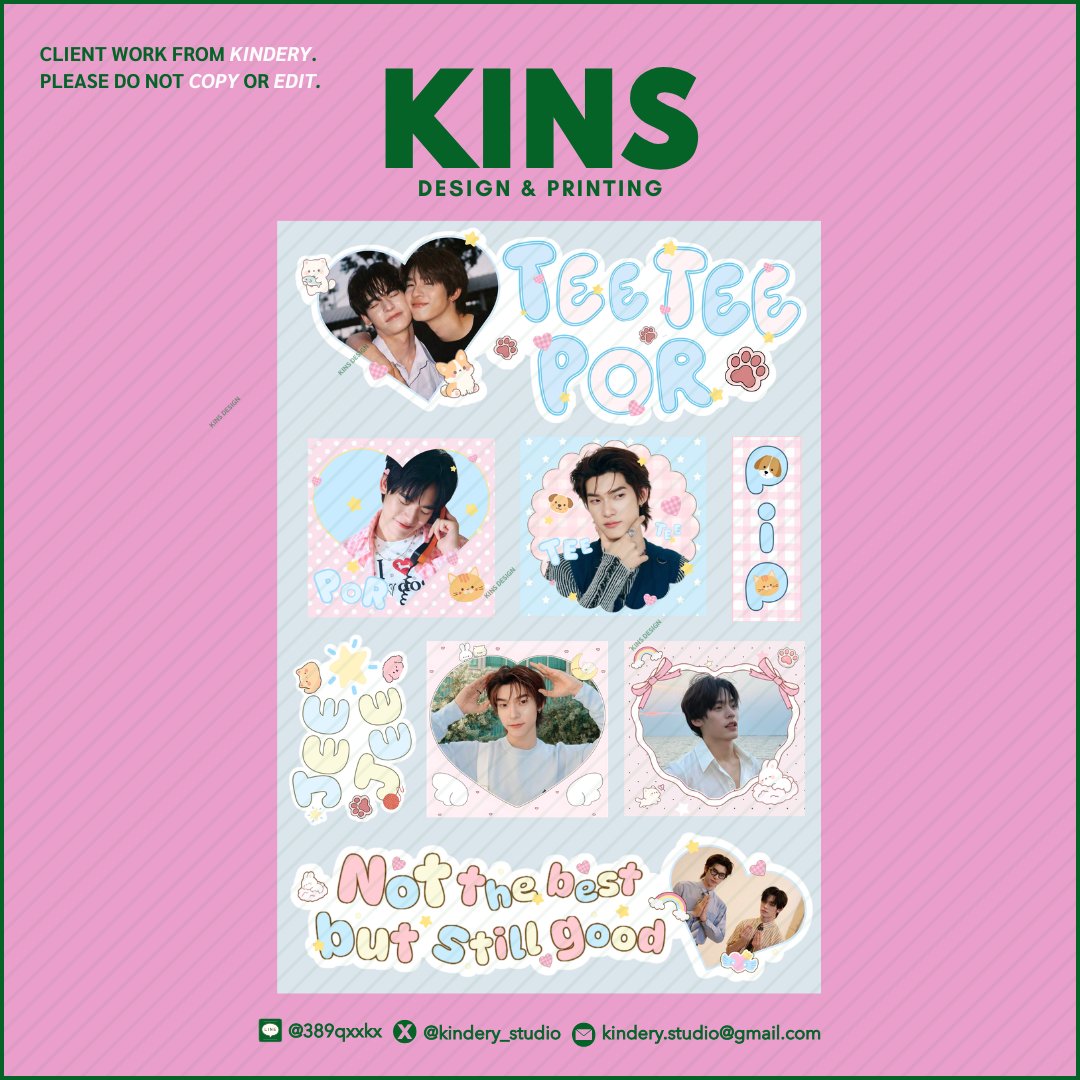 Kins รับออกแบบและผลิต 💥 tweet media