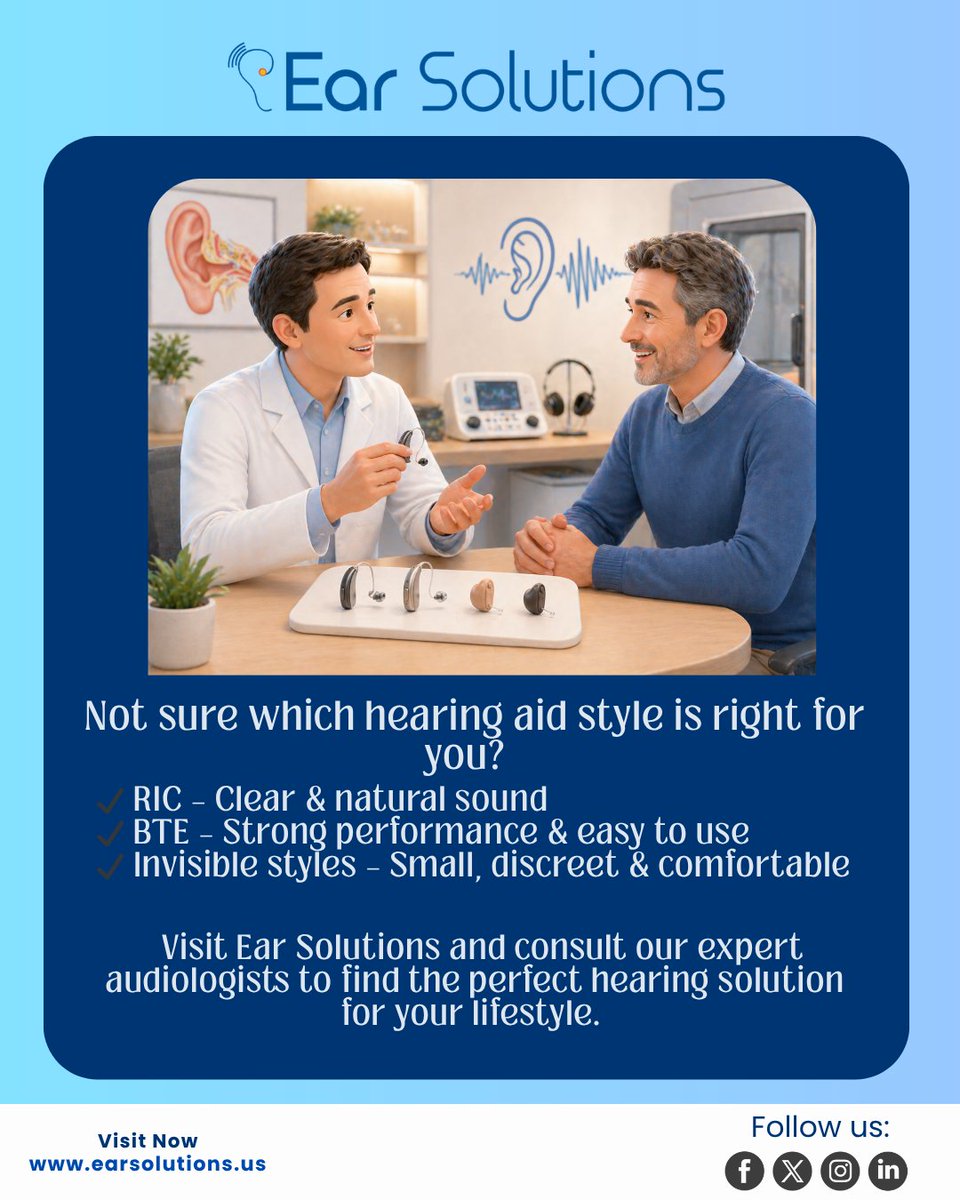 Ear Solutions US (@earsolutionsus) / Posts / X