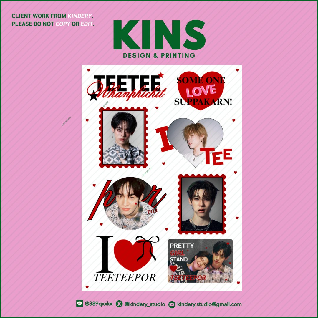 Kins รับออกแบบและผลิต 💥 tweet media