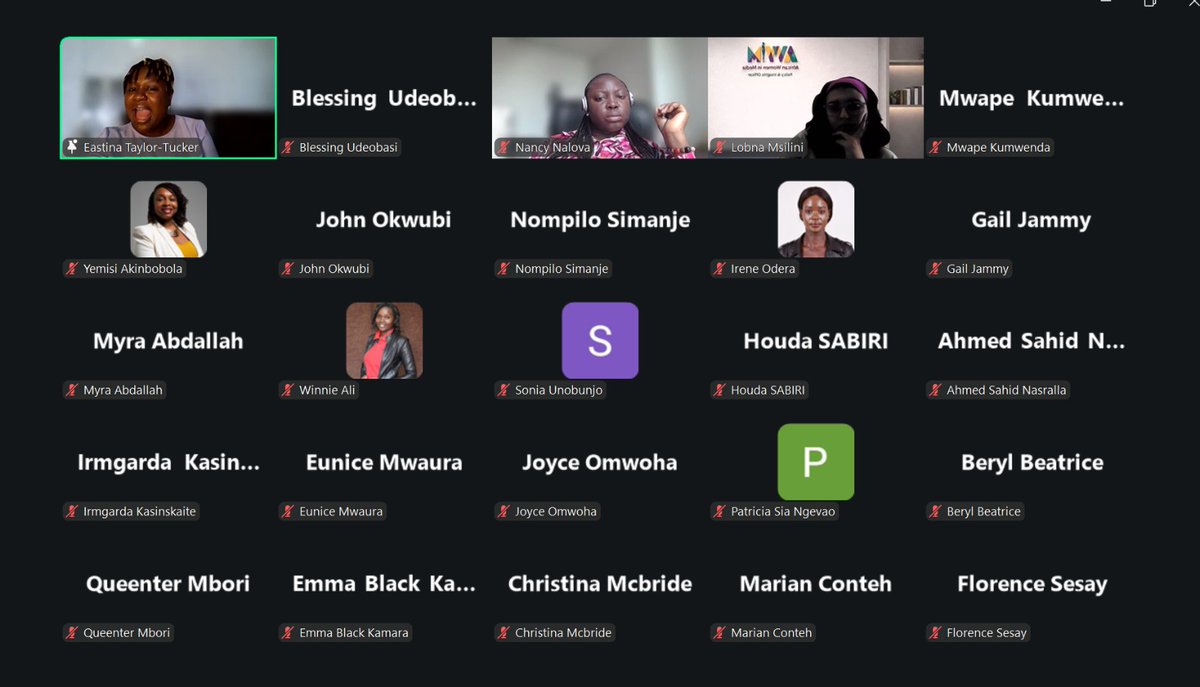 African Women in Media (AWiM) tweet media