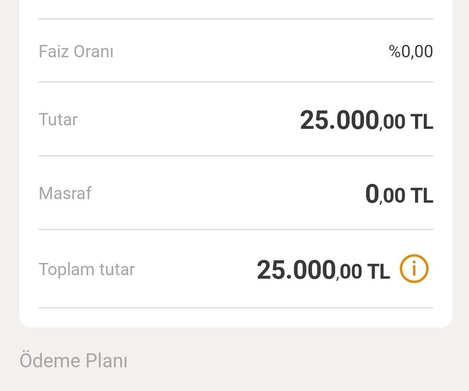 krediadam's tweet photo. MEVCUT MÜŞTERİYE %0 FAİZ KAMPANYASI

BUGUN SON GÜN BAKMADAN GEÇMEYİN!!!

Limitinize göre 25bin, 20bin, 15bin ve 10bin TL olarak deneme yapabilirsiniz.

Vakıfbank'tan  25.000 TL %0 Faizli 3 Ay vadeli kredi kartına taksitli Nakit avans

Kredi Tutarı : 25.000 TL 

Faiz Oranı : %0

Kredi Vadesi : 3 AY

Aylık Taksit : 8.333,34 TL

Toplam Geri Ödeme : 25.000 TL

Başvurdunuz  mu ?
Kişiye özel olup umarım sizdede vardır 
(Reklam ve işbirliği degildir)