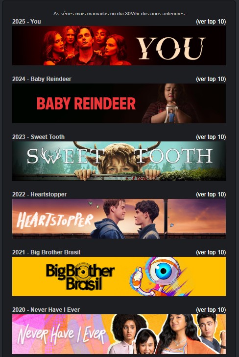 Banco de Séries tweet media
