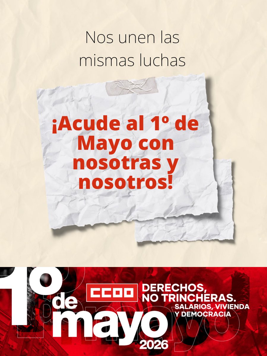 Comisiones Obreras tweet media