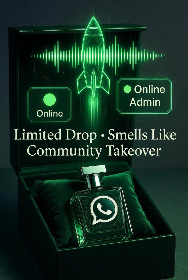 WHATSAPP FRAGRANCE COIN tweet media