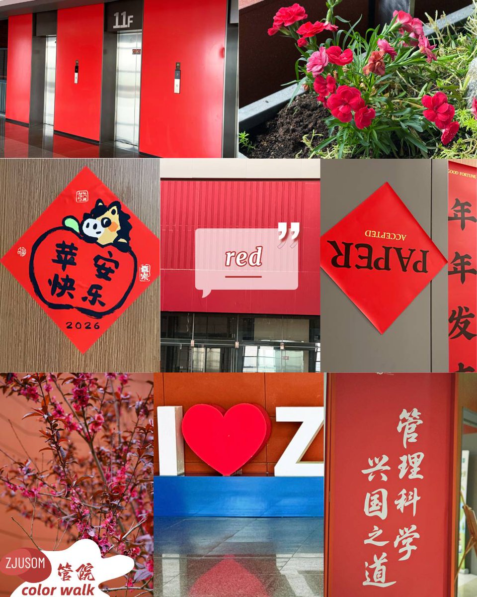 ZJU_China's tweet photo. Come color hunting now in ZJU! 🎨

Let’s go on a color walk at the School of Management, ZJU. You’ll be surprised by how much more you see when you actually looking!

Photos: 浙江大学管理学院
#ZJUSOM #DiscoverZJU #colorwalk #sprinigvibe https://t.co/a0tiy6JUvO