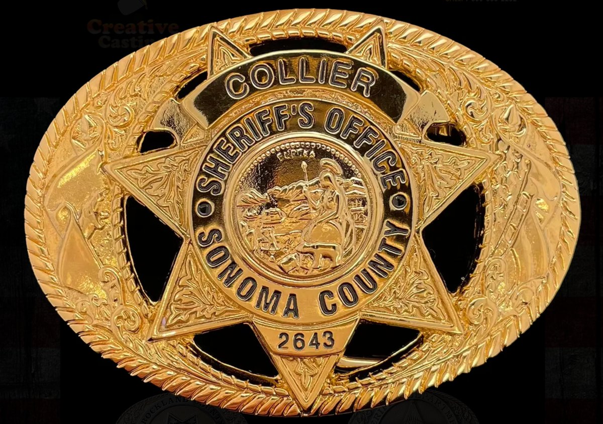 ⭐ Custom Sheriff’s Office belt buckles built to represent service, integrity, and pride.

📞 1-800-338-2252

#SheriffsOffice #CustomBuckles #CreativeCasting