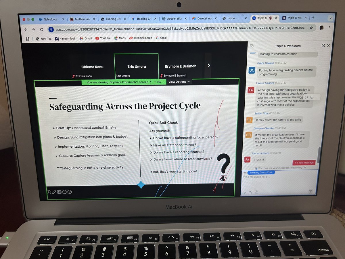 mamacentre1's tweet image. Thursday last week we refreshed our knowledge and understanding of #Safeguarding. As a survivor-led organization, Safeguarding is an issue we don’t joke with because it’s important that everyone feels safe under MAMA Centre roof. Thank you Triple C for making it possible.