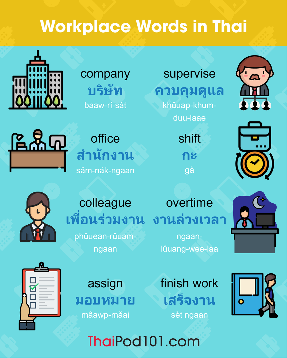 ThaiPod101's tweet image. Are you confident to WORK in Thailand? Comment below! 😎✈️🌍 P.S. Start mastering real-life conversations today! P.S. Learn Thai for FREE ⬇️
🔗 bit.ly/4mSbvsk

#WorkAbroad #SpeakThai #DailyThai