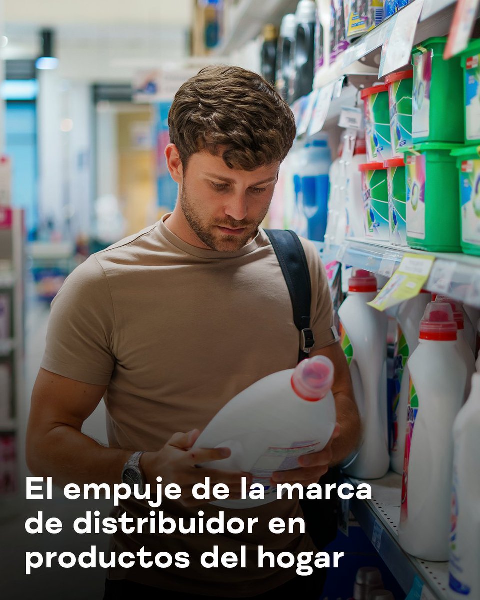 privelmadrid's tweet photo. La marca de distribuidor lidera el consumo en el hogar en categorías clave.
Lejías (77,9%), desechables (76,8%) y celulosas (76,1%) encabezan la penetración, según datos de Worldpanel by Numerator.
Estas cifras reflejan un cambio en el comportamiento del consumidor.
#PRIVEL https://t.co/FMjFyDgC30