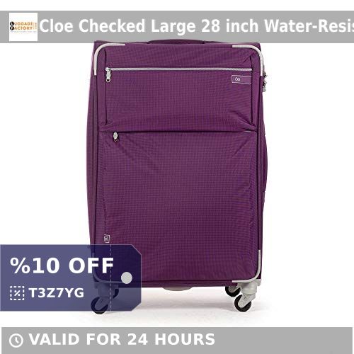 Luggage_Factory's tweet image. 🌟Travel in style &amp;amp; security with Cloe's Checked Large 28" Purple Luggage! 🧳✨ Featuring a TSA lock, a fortune-filled Red Pocket, and durable zippers. Ready for your next adventure at just $199.19! Grab yours now 👇 #Cloe #Luggage #Purple shortlink.store/ptmkdi8nmzgy