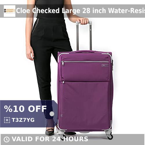 Luggage_Factory's tweet image. 🌟Travel in style &amp;amp; security with Cloe's Checked Large 28" Purple Luggage! 🧳✨ Featuring a TSA lock, a fortune-filled Red Pocket, and durable zippers. Ready for your next adventure at just $199.19! Grab yours now 👇 #Cloe #Luggage #Purple shortlink.store/ptmkdi8nmzgy
